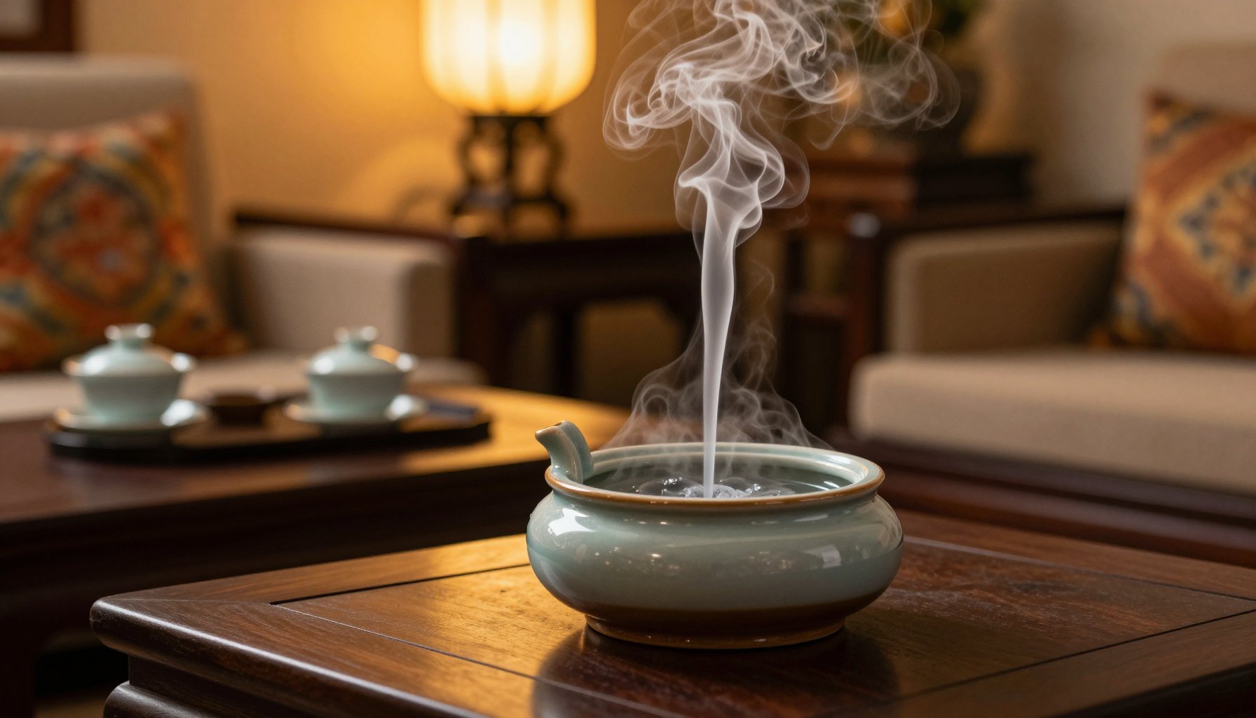 Thác khói là gì tiểu cảnh trầm hương chảy ngược