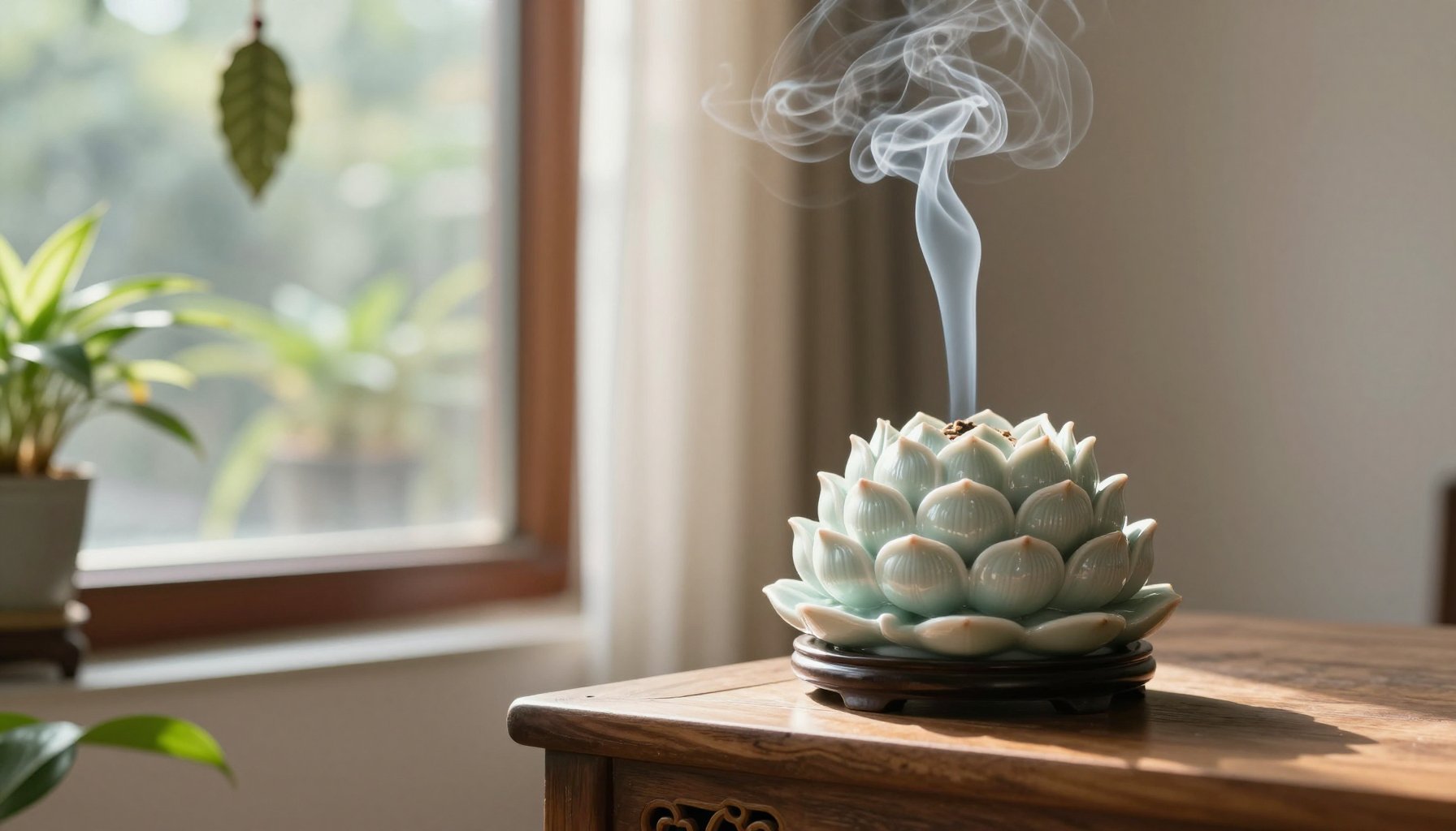 thác khói trầm hương cao cấp quà biếu tân gia sang trọng