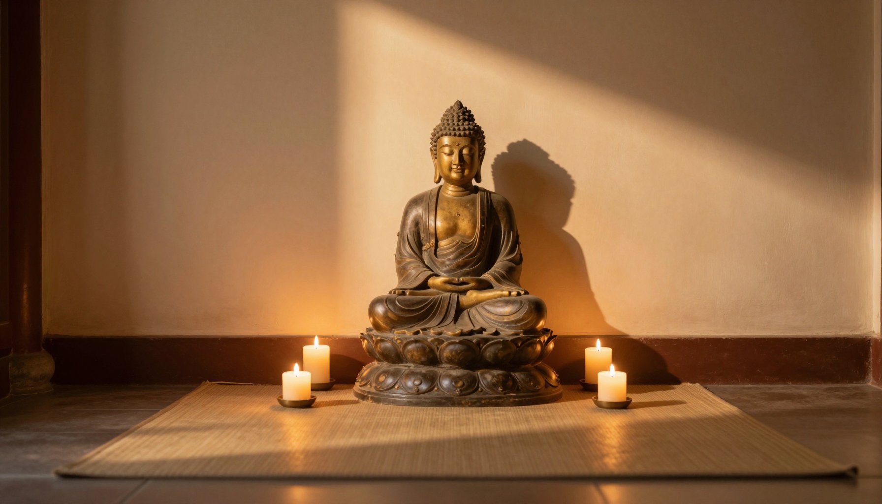 tượng phật để bàn làm việc được không và chọn mẫu decor phù hợp