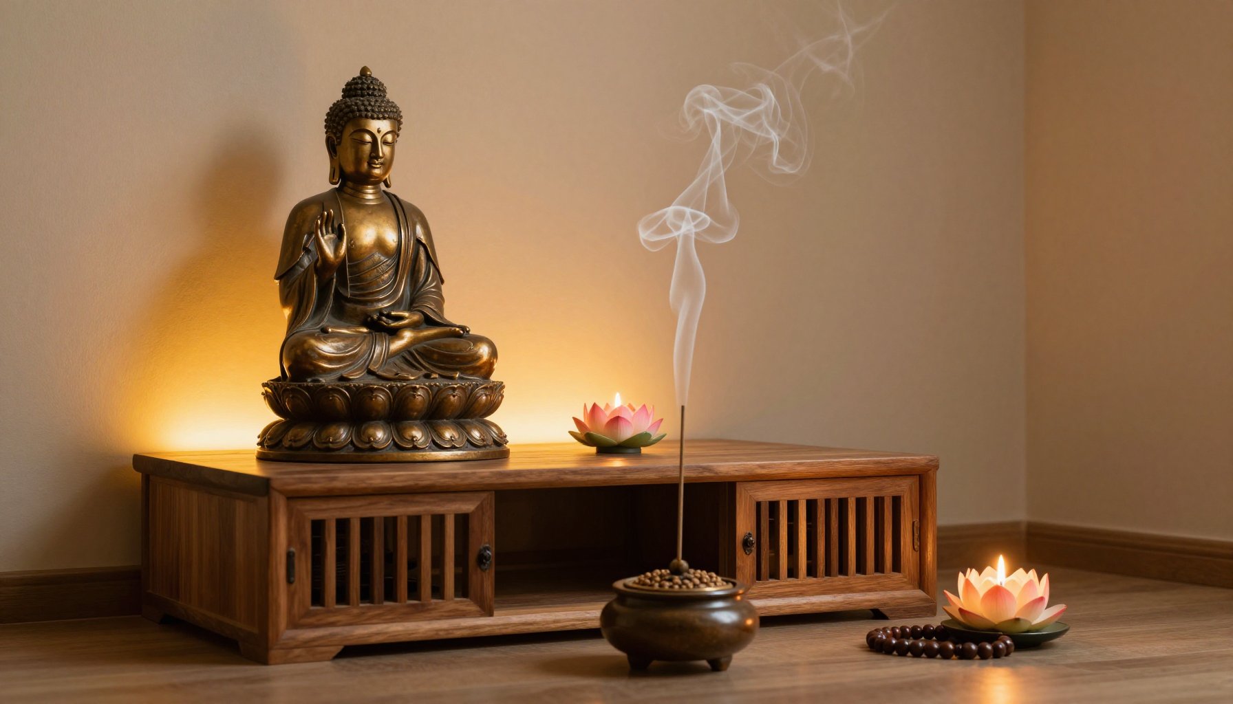 Đốt trầm hương có tác dụng gì và chọn thác khói trầm hương phong thủy