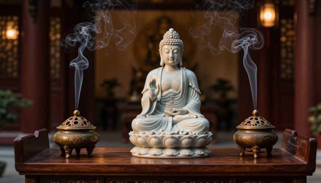 tượng phật để bàn thờ gia tiên — ảnh đại diện bài viết thackhoitramhuong.com