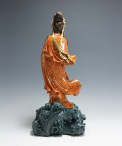 Tượng phật decor Quan Âm nghìn phước 11×25×26cm 2