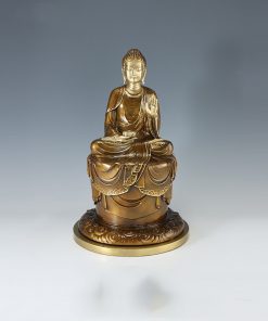 Tượng phật decor Tây Phương Tam Thánh ánh sáng từ bi và trí tuệ vĩnh cửu 26×41×21cm 2